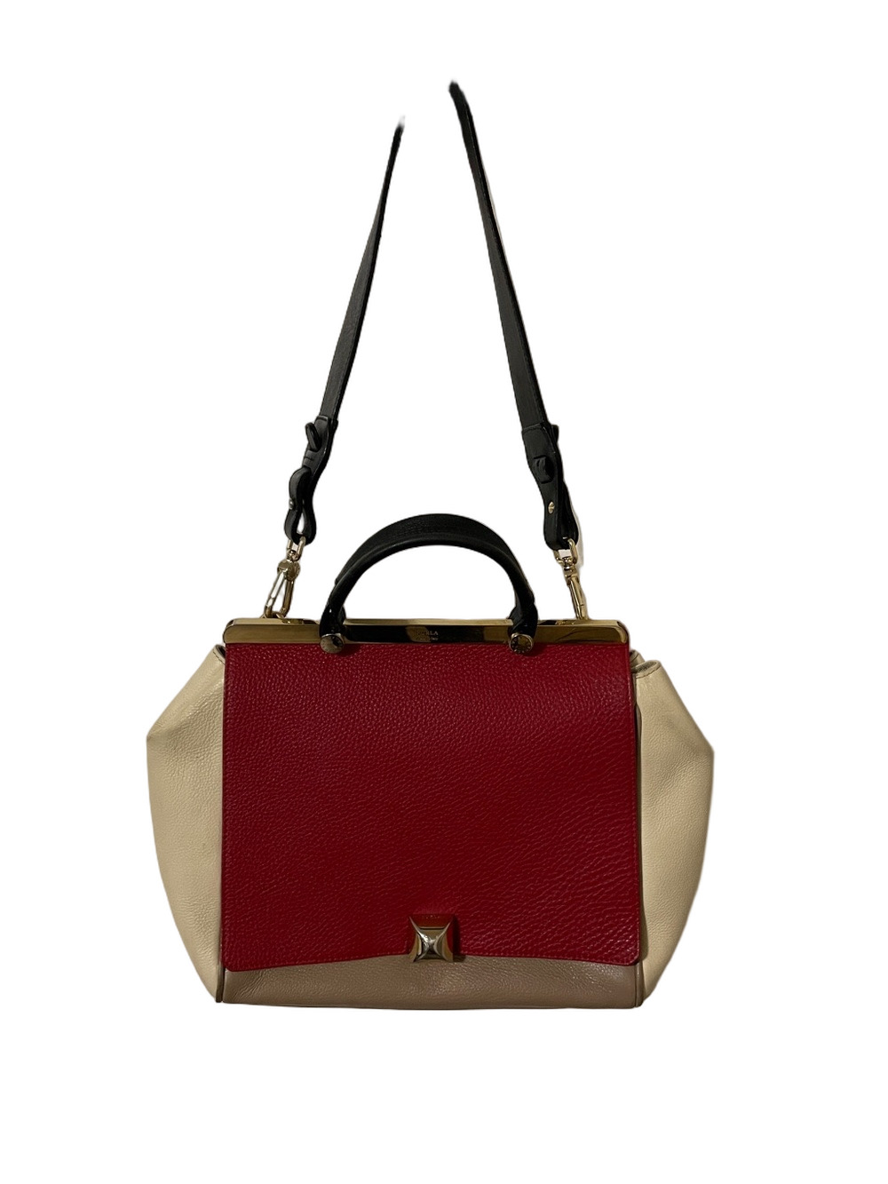Furla Cortina Leather Multicolour Bag - Picture 3 of 8